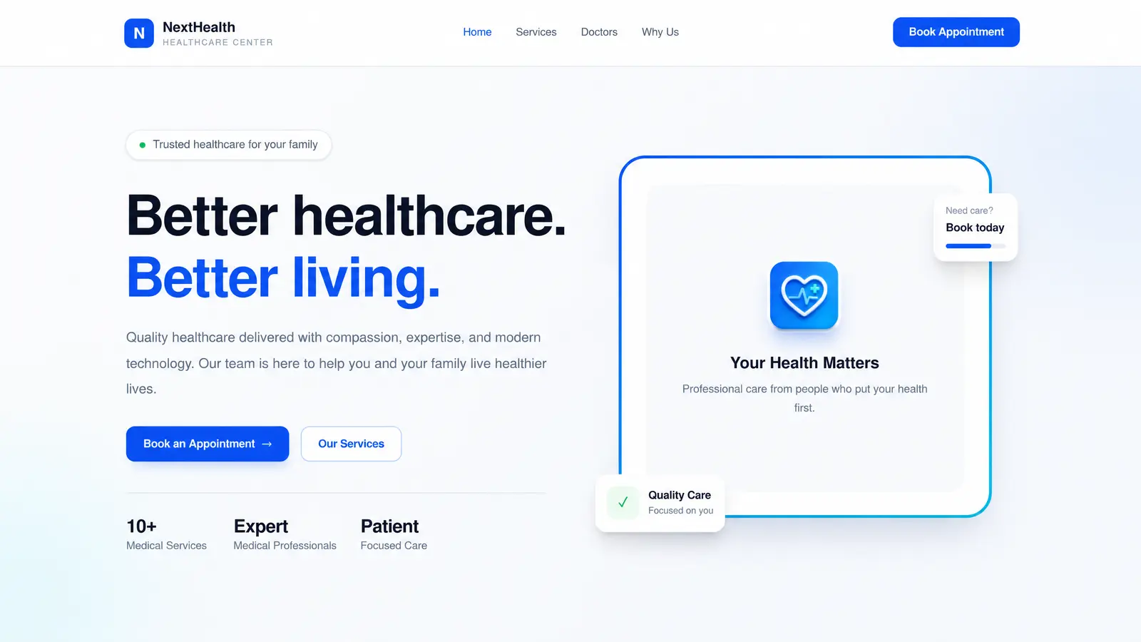 Healthcare UI